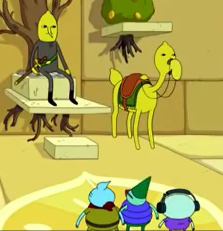 Adventure time-The pup gang meets lemongrab cover
