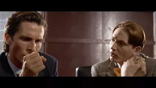 American Psycho - Business Card Scene at 01:23 — LUIS