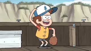 Gravity Falls - Seventeen Cameras at 00:40 — DIPPER