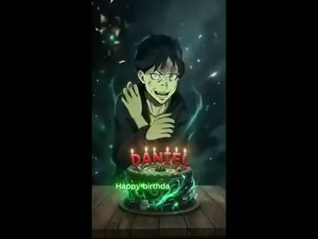 HAPPY BIRTHDAY DANIEL cover