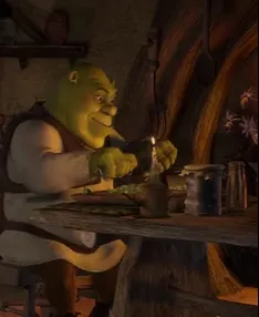 Shrek 1 Dinner cover