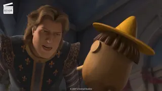 Shrek the Third Pinocchio tries to lie at 01:06 — PRINCE CHARMING